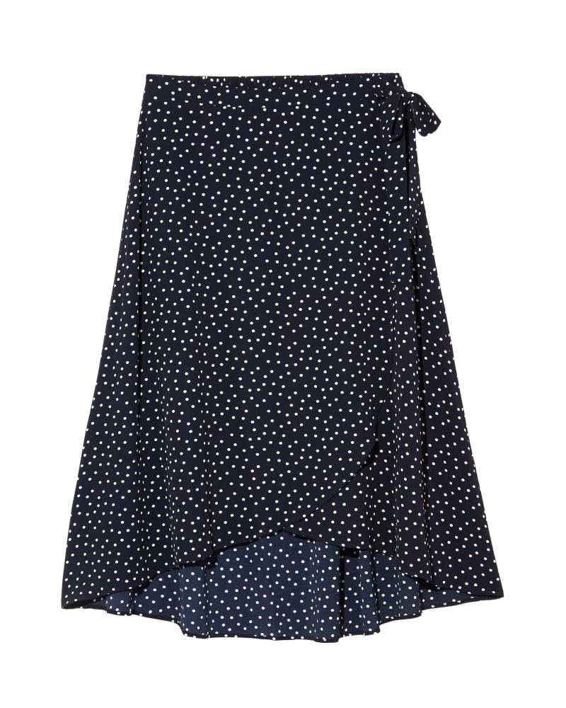 Front of plus size Buttercup High-Low Faux Wrap Skirt by Downing Studio | Dia&Co | dia_product_style_image_id:132112
